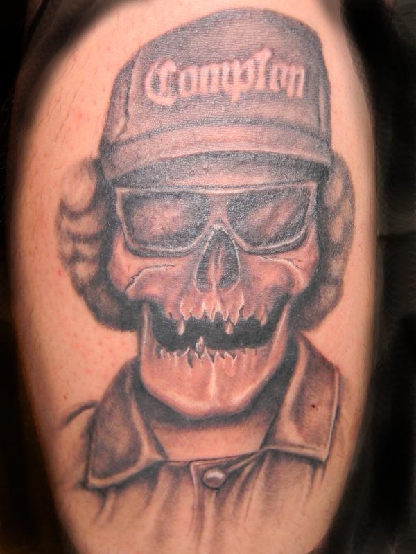 Eazy E Tattoo by Galen Luker TattooNOW